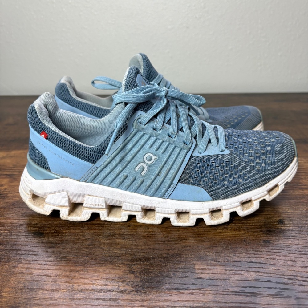 On Cloudswift Running Shoes Blue Helion CloudTec Sneakers Womens 6.5